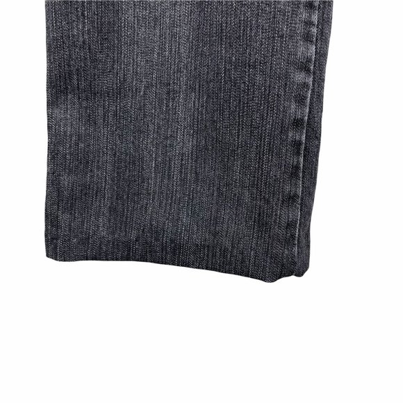 Boom Boom Jeans Juniors 15 Black Denim Sequins Boot Cut - Picture 12 of 12